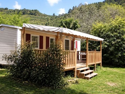 MOBILHOME 6 personnes - NEW // Mobil home Premium 32 M2 2 chambres Clim TV lave vaisselle