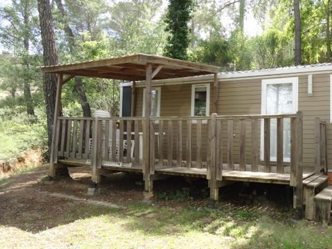 MOBILHOME 8 personnes - MOBIL-HOME CONFORT SANS CLIMATISATION  3 chambres,  34 m² / 37 m²