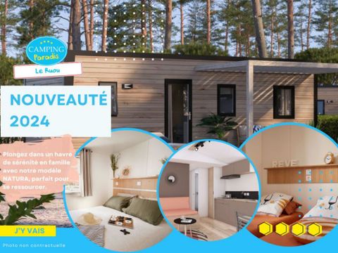 MOBILHOME 6 personnes - Natura 3 ch 6 pers