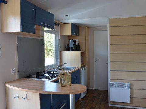 MOBILHOME 5 personnes - Mobil-home standard 29 m2 (2ch-4/5 pers) + TV + terrasse 4/5 pers