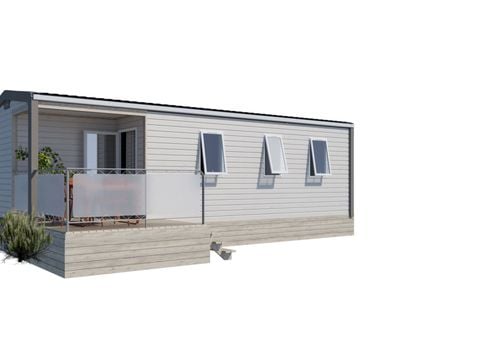 Mobilhome 6 personnes - Confort 28 m² - 3 chambres-6 - Pers - Terrasse