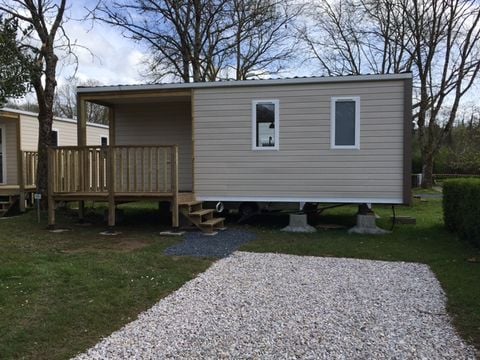 MOBILHOME 6 personnes - Confort 28 m2 (3 ch-6 pers) + terrasse