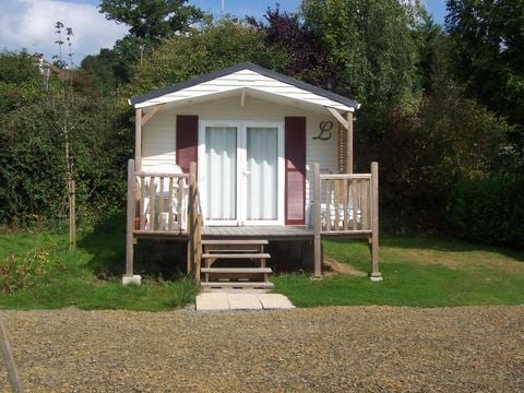 MOBILHOME 2 personnes - Standard 20m² (1 ch-2 pers) + TV + terrasse