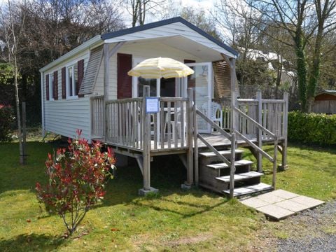 MOBILHOME 2 personnes - Standard 20m² (1 ch-2 pers) + TV + terrasse