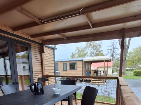 MOBILHOME 4 personnes - Mobil-home premium 33m2 (2 ch-4 pers) + TV + terrasse