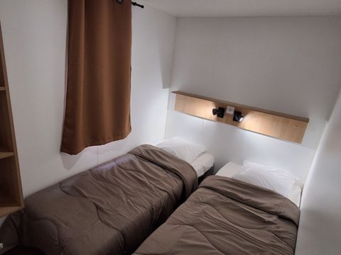 MOBILHOME 4 personnes - Mobil-home premium 33m2 (2 ch-4 pers) + TV + terrasse