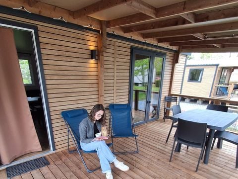 Mobilhome 4 personnes - Premium 33m2 - 2 chambres-4 - Pers - TV - Terrasse