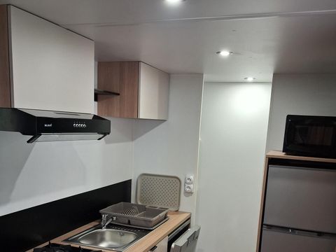 MOBILHOME 4 personnes - Mobil-home premium 33m2 (2 ch-4 pers) + TV + terrasse