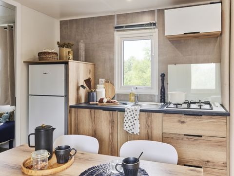 MOBILHOME 6 personnes - Premium 3CH CLIM, WIFI, LV TV  terrasse 1 SDB