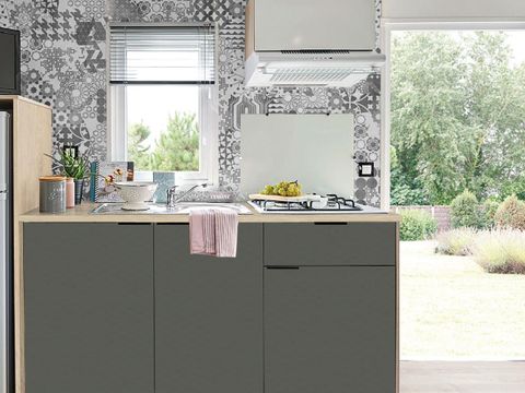 MOBILHOME 6 personnes - Premium 3CH CLIM, WIFI, LV TV  terrasse 1 SDB