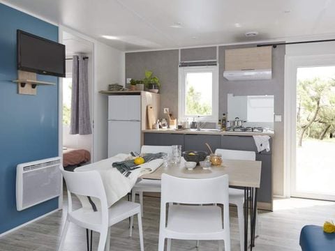 MOBILHOME 6 personnes - Premium 3CH CLIM, WIFI, LV TV  terrasse 1 SDB