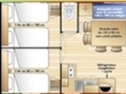MOBILHOME 8 personnes - MH3 32 m²