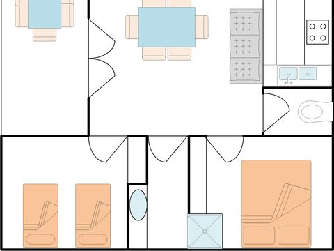 GÎTE 4 personnes - Gîte Premium