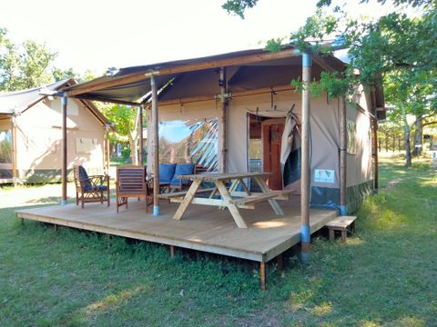 BUNGALOW TOILÉ 4 personnes - Tente Lodge