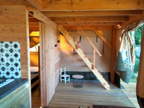 BUNGALOW TOILÉ 4 personnes - Tente Lodge