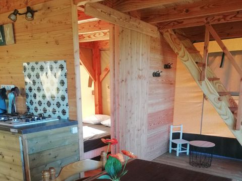 BUNGALOW TOILÉ 4 personnes - Tente Lodge