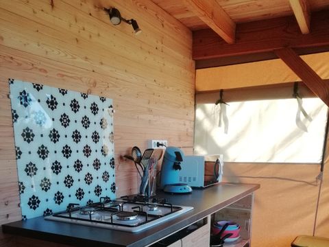 BUNGALOW TOILÉ 5 personnes - Tente Lodge