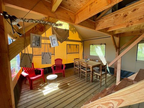 BUNGALOW TOILÉ 5 personnes - Tente Lodge