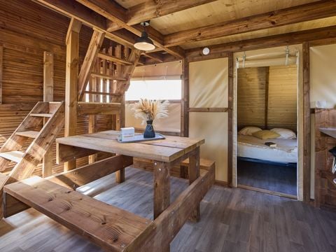 TENTE TOILE ET BOIS 4 personnes - Caba-Logde Evasion