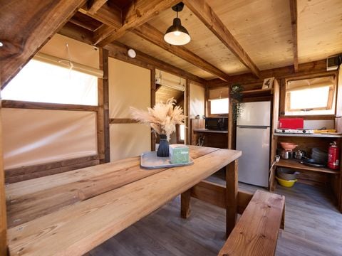 TENTE TOILE ET BOIS 4 personnes - Caba-Logde Evasion