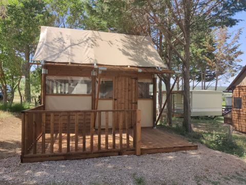 TENTE TOILE ET BOIS 4 personnes - Caba-Logde Evasion