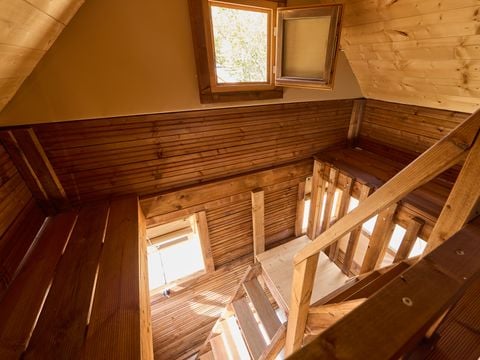 TENTE TOILE ET BOIS 4 personnes - Caba-Logde Evasion
