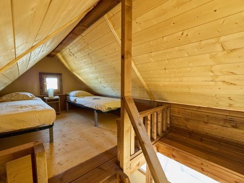 TENTE TOILE ET BOIS 4 personnes - Caba-Logde Evasion