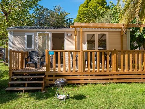 MOBILHOME 4 personnes - Comfort XL | 2 Ch. | 4 Pers. | Terrasse surélevée | Clim.