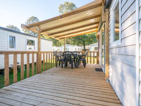 MOBILHOME 6 personnes - Mobil-home | Comfort | 3 Ch. | 6 Pers. | Terrasse surélevée | Clim.