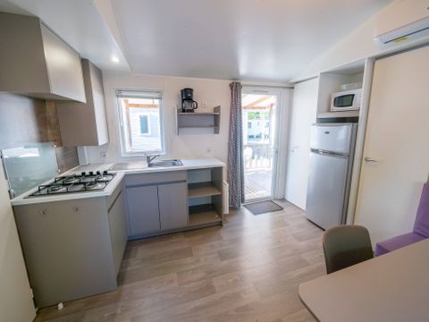 MOBILHOME 6 personnes - Mobil-home | Comfort | 3 Ch. | 6 Pers. | Terrasse surélevée | Clim.