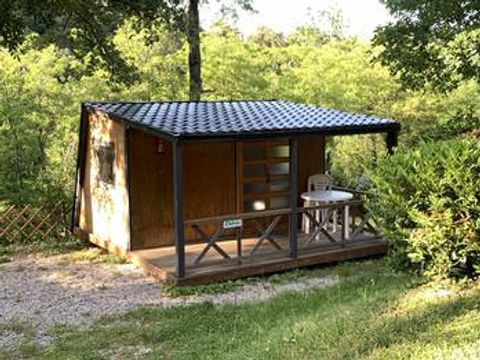 CHALET 2 personnes - Camp'Nature+ sans sanitaires 20m²