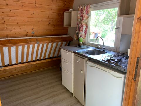 Chalet 2 personnes - Camp'Nature+ sans sanitaires 20m²