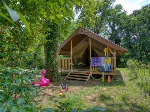 TENTE 4 personnes - Wood Lodge Confort 30 m² (2 chambres) - avec sanitaire