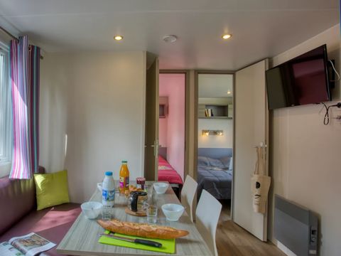 MOBILHOME 4 personnes - Mobil-home Challans Confort (2 chambres) - terrasse couverte + TV 4 pers.