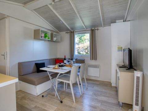 MOBILHOME 4 personnes - Mobil-home Sarcelle Confort 29m² (2 chambres) - terrasse couverte + TV
