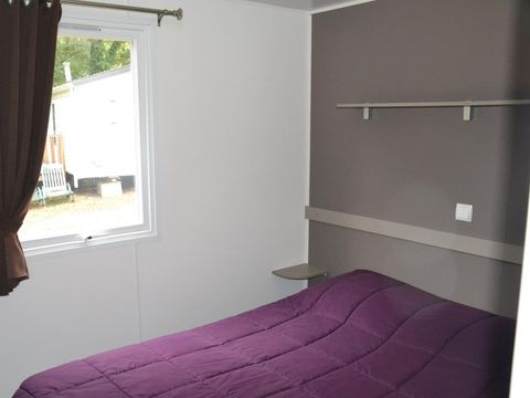 MOBILHOME 6 personnes - Mobil-home Confort 34m² (3 chambres) - terrasse couverte + TV 6 pers. 
