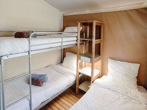 TENTE TOILE ET BOIS 5 personnes - BIRDYLODGE