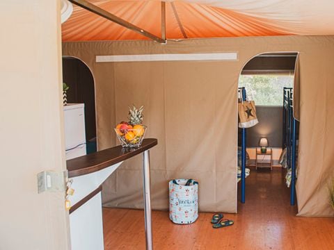 TENTE TOILE ET BOIS 6 personnes - SUN LODGE