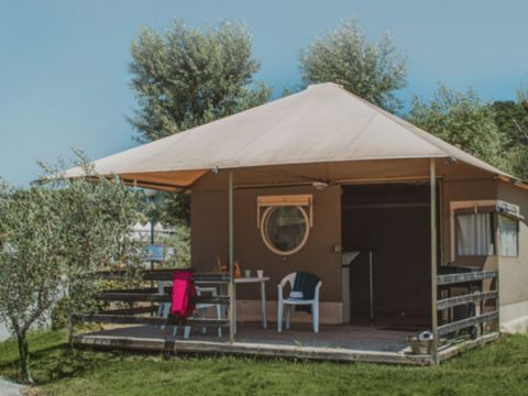 TENTE TOILE ET BOIS 6 personnes - SUN LODGE