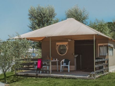 TENTE TOILE ET BOIS 6 personnes - SUN LODGE