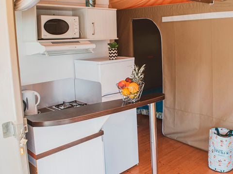 TENTE TOILE ET BOIS 6 personnes - SUN LODGE