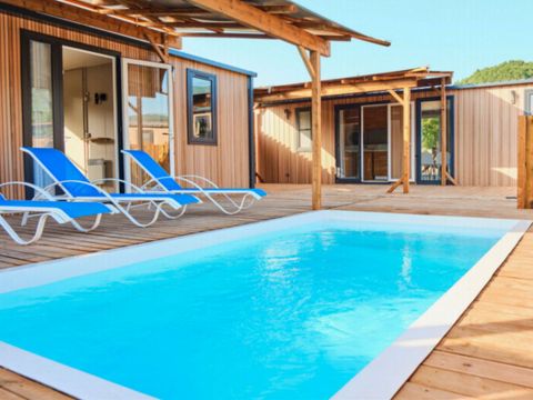 MOBILHOME 10 personnes - Sunêlia Luxe Cigogne 72m², 10pl-5ch
