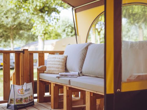 Tente en toile et en bois 6 personnes - Lodgetent Holiday