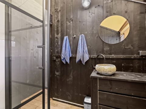 Tente en toile et en bois 5 personnes - Valkanela - Tente Safari Bella Vista + sanitaires + air conditionné (8P)