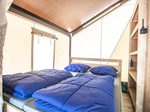Tente en toile et en bois 5 personnes - Valkanela - Tente Safari Confort