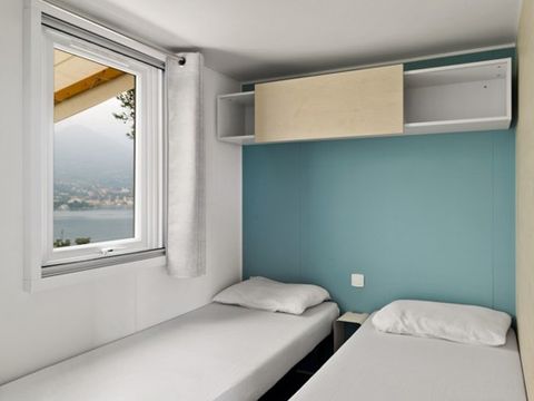 Mobilhome 6 personnes - Mobil-home | Comfort | 3 Ch. | 6 Pers. | Terrasse surélevée | Clim.