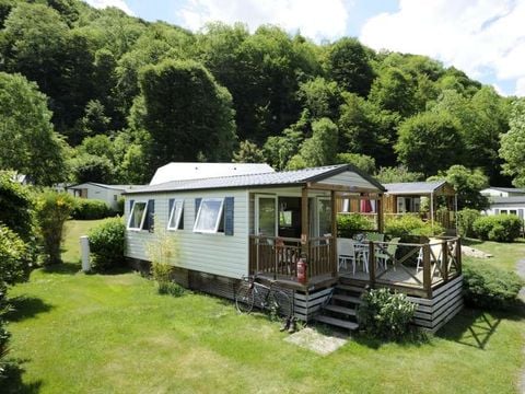 MOBILHOME 4 personnes - Mobile-home Confort EVASION 24m² - 2 chambres - terrasse semi-couverte 12m² + BBQ S/S 4 pers