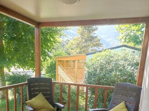 MOBILHOME 4 personnes - Mobilhome Confort COSY 23m² - 2 chambres - terrasse semi-couverte 17m² + BBQ - L/L 4 pers
