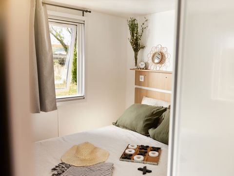 MOBILHOME 6 personnes - Homeflower Premium 33.5m² - 3 chambres - terrasse semi-couverte +LV + BBQ 6 pers