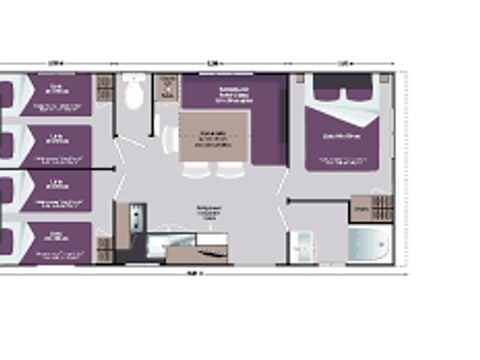 MOBILHOME 8 personnes - Super Titania